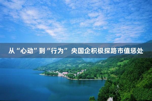 从“心动”到“行为” 央国企积极探路市值惩处